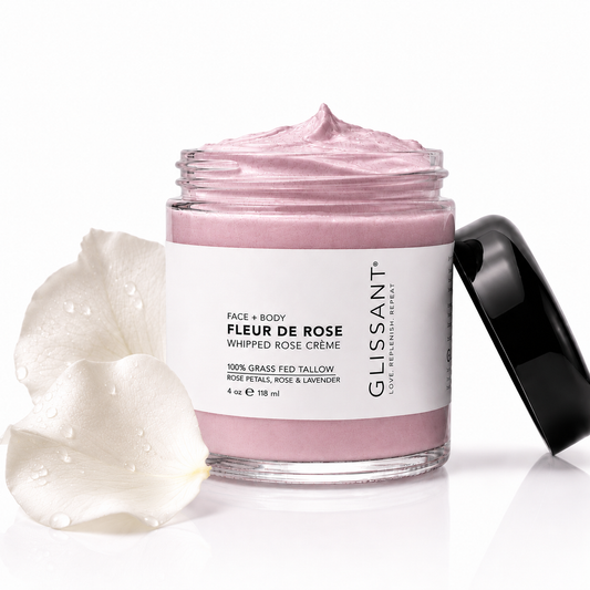 Fleur de Rose - Whipped Rose Tallow Face + Body Crème