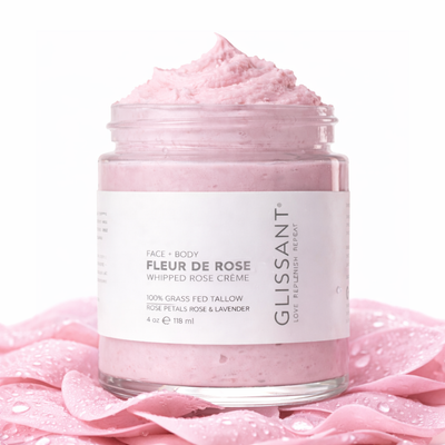 Fleur de Rose - Whipped Rose Tallow Face + Body Crème