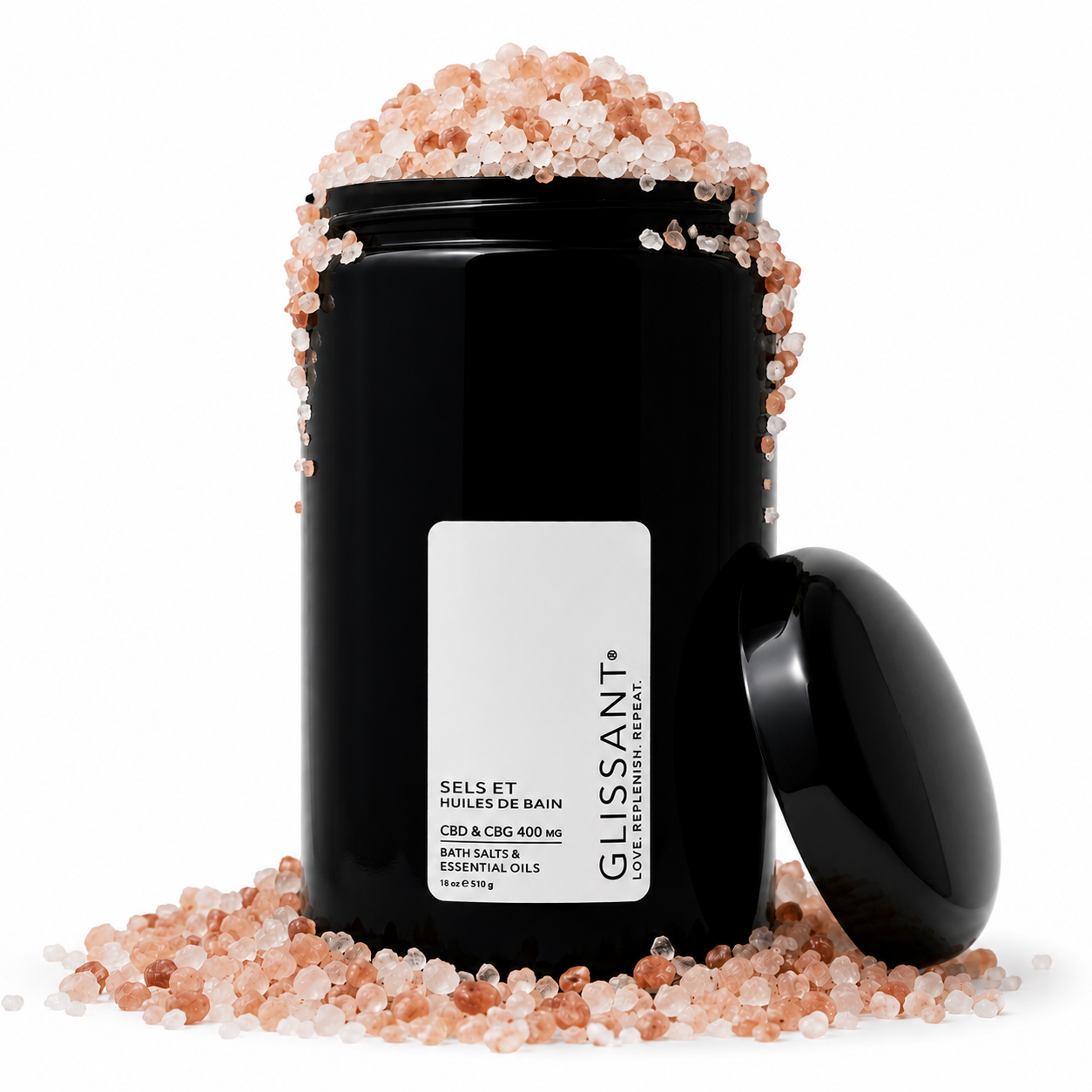 CBD & CBG SELS ET HUILES DE BAIN 18 oz.