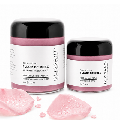 Fleur de Rose - Whipped Rose Tallow Face + Body Crème