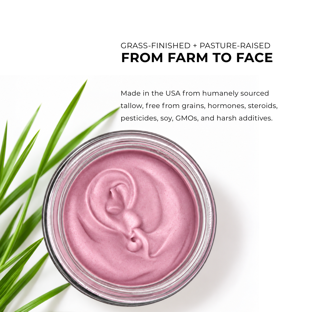 Fleur de Rose - Whipped Rose Tallow Face + Body Crème