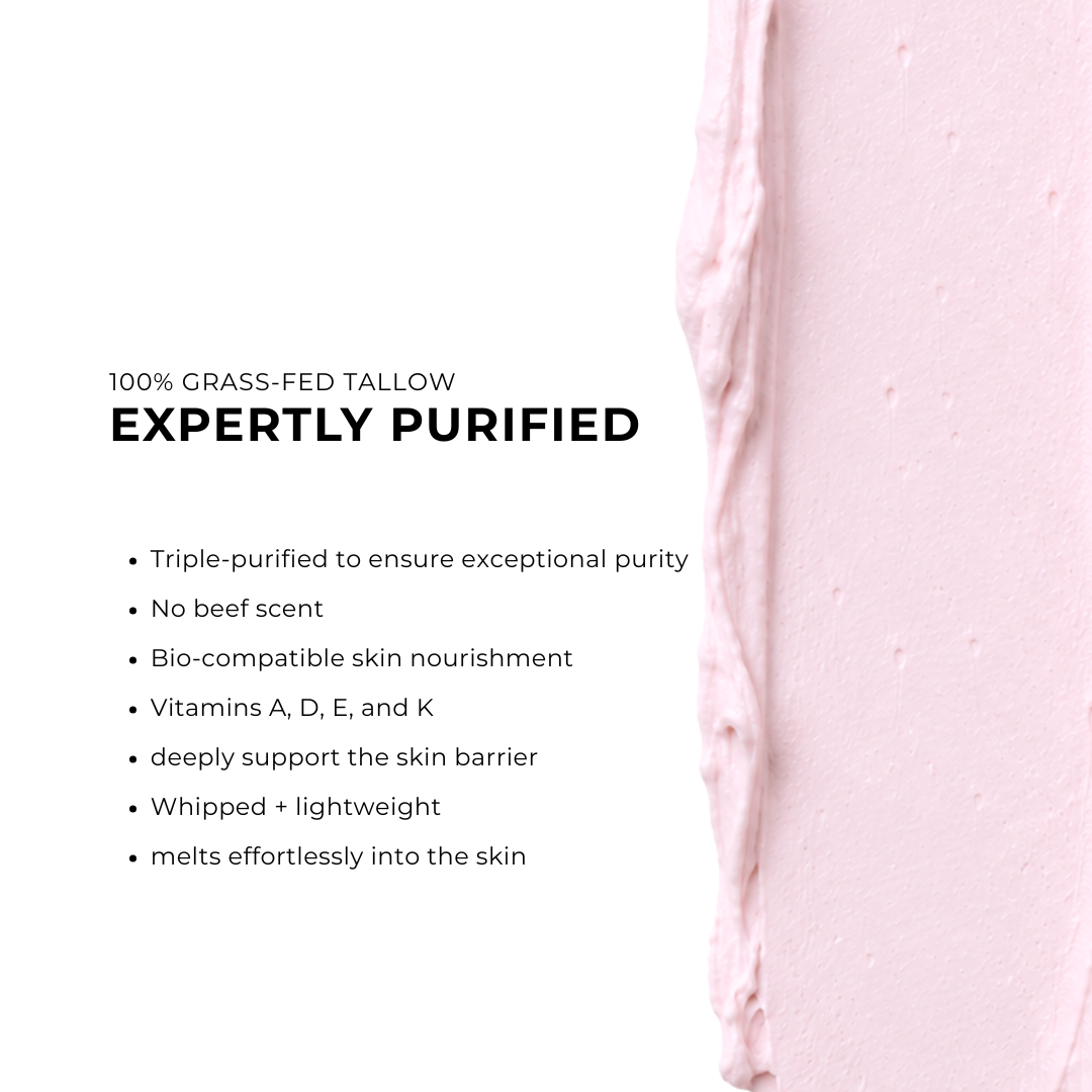 Fleur de Rose - Whipped Rose Tallow Face + Body Crème