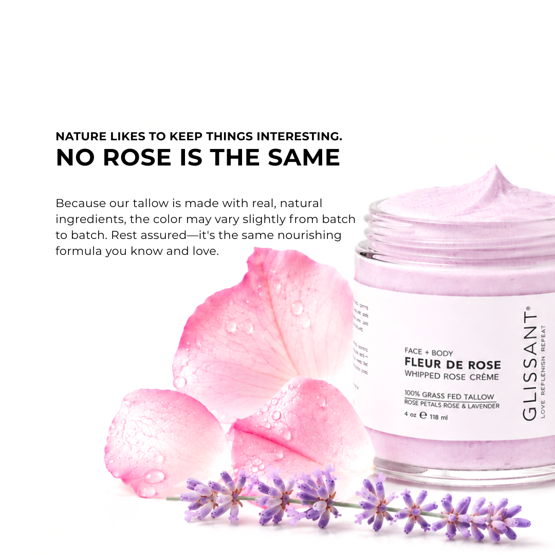 Fleur de Rose - Whipped Rose Tallow Face + Body Crème