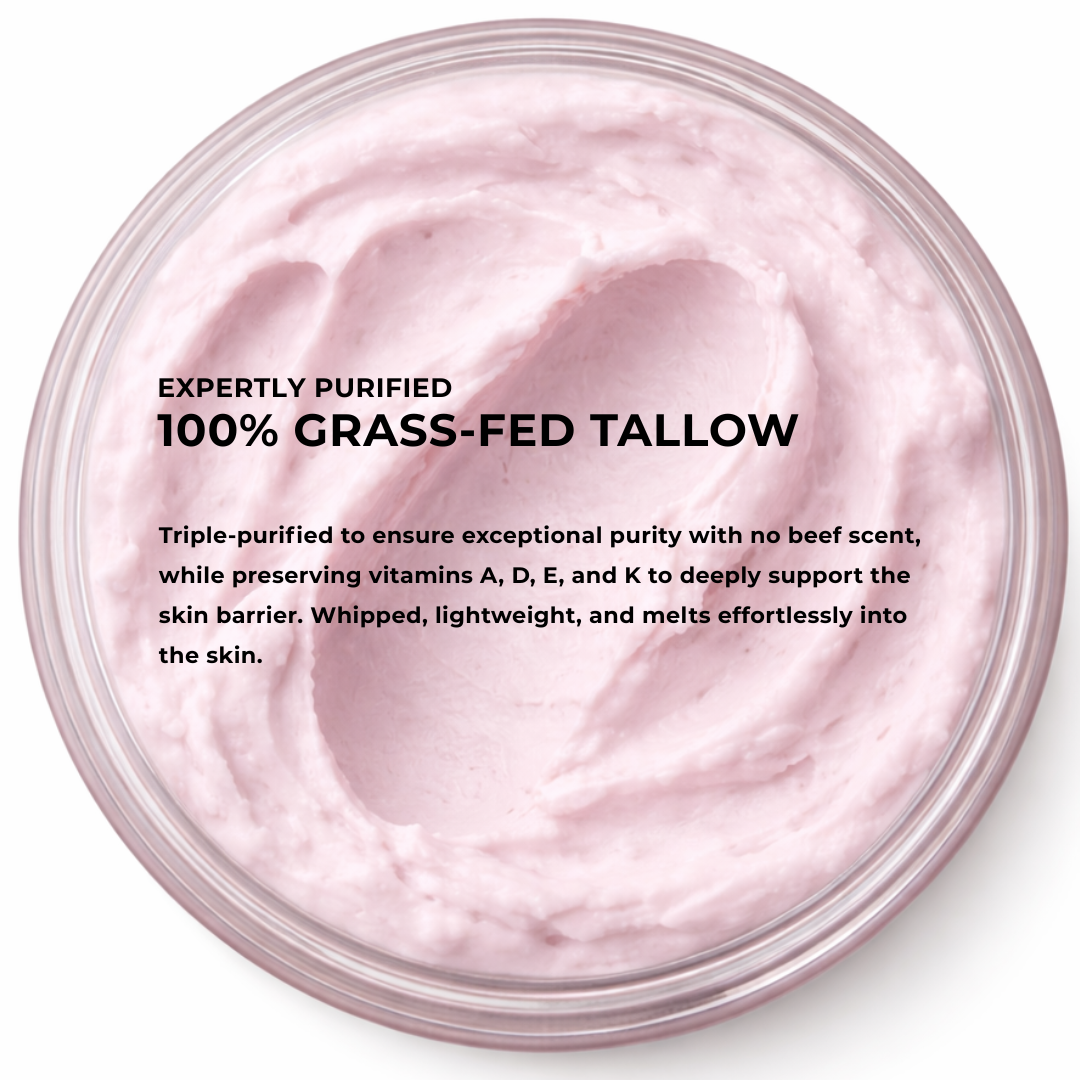 Fleur de Rose - Whipped Rose Tallow Face + Body Crème