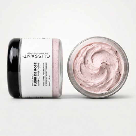 Fleur de Rose - Whipped Rose Tallow Face + Body Crème