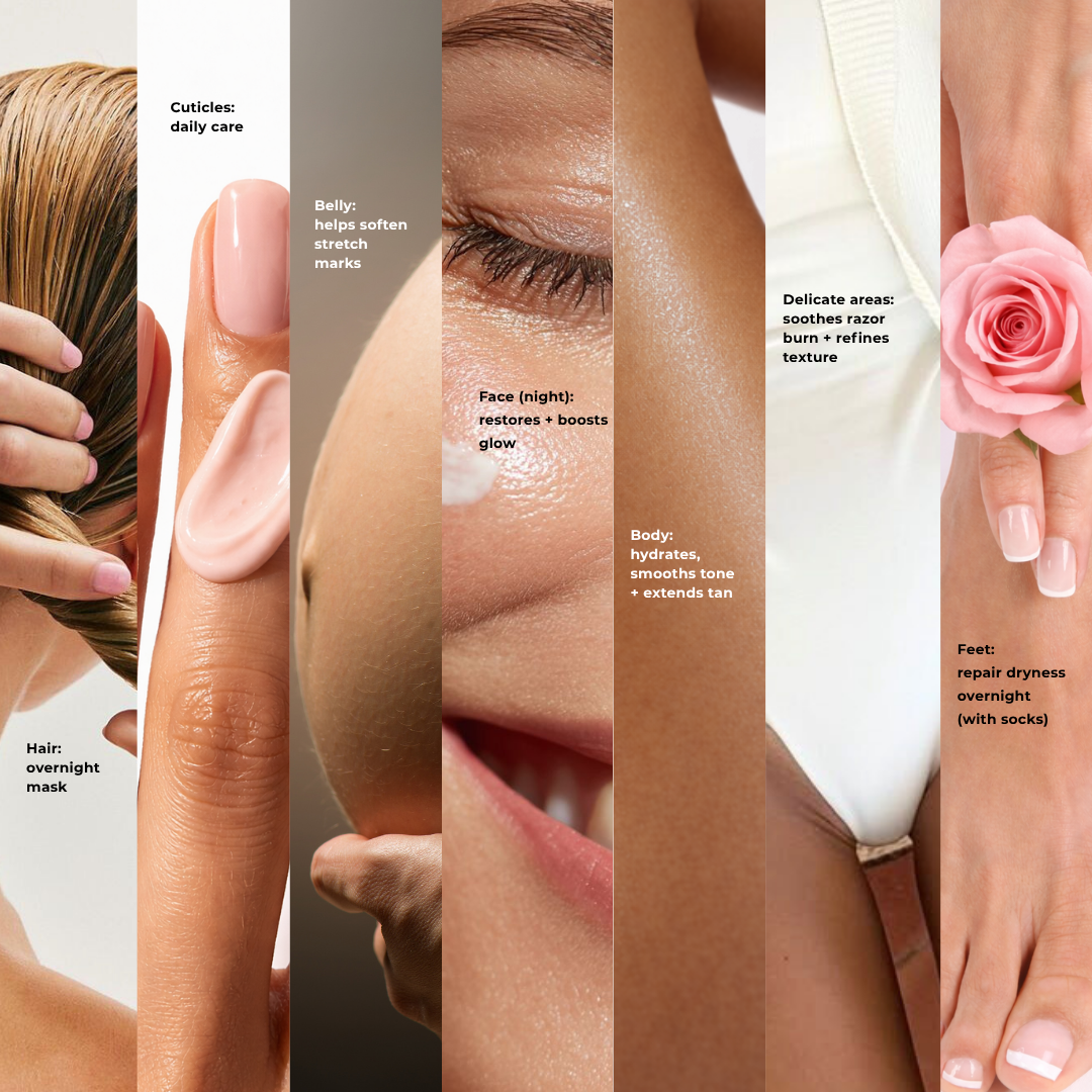 Fleur de Rose - Whipped Rose Tallow Face + Body Crème